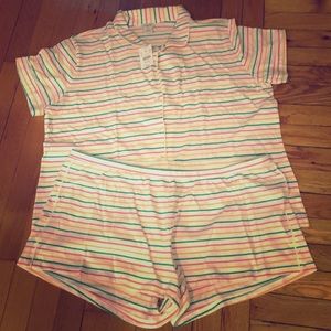 Brand new! J. Crew pajama set! Perfect for summer!